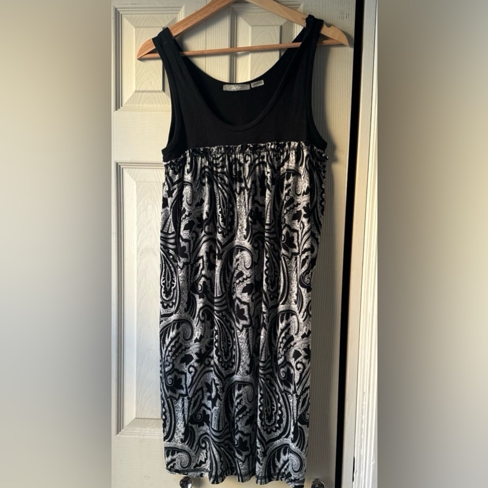 Casual soft high waist dress